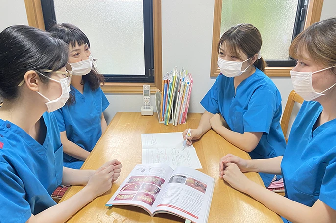 知識・技術の向上に力を入れています